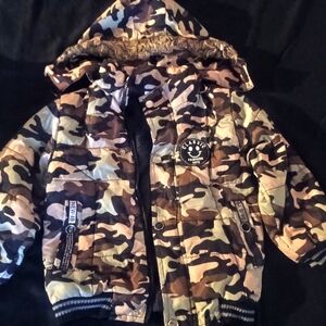 Camouflage Hooded Jacket